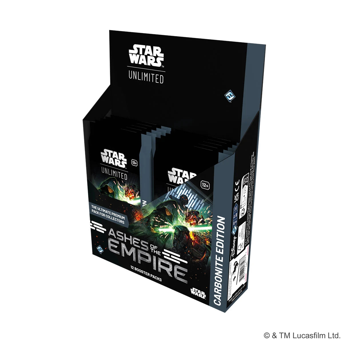 Star Wars: Unlimited – Ashes of the Empire (Carbonite Booster Display) (Vorbestellbar - Auslieferung ab dem 10.07.2026)