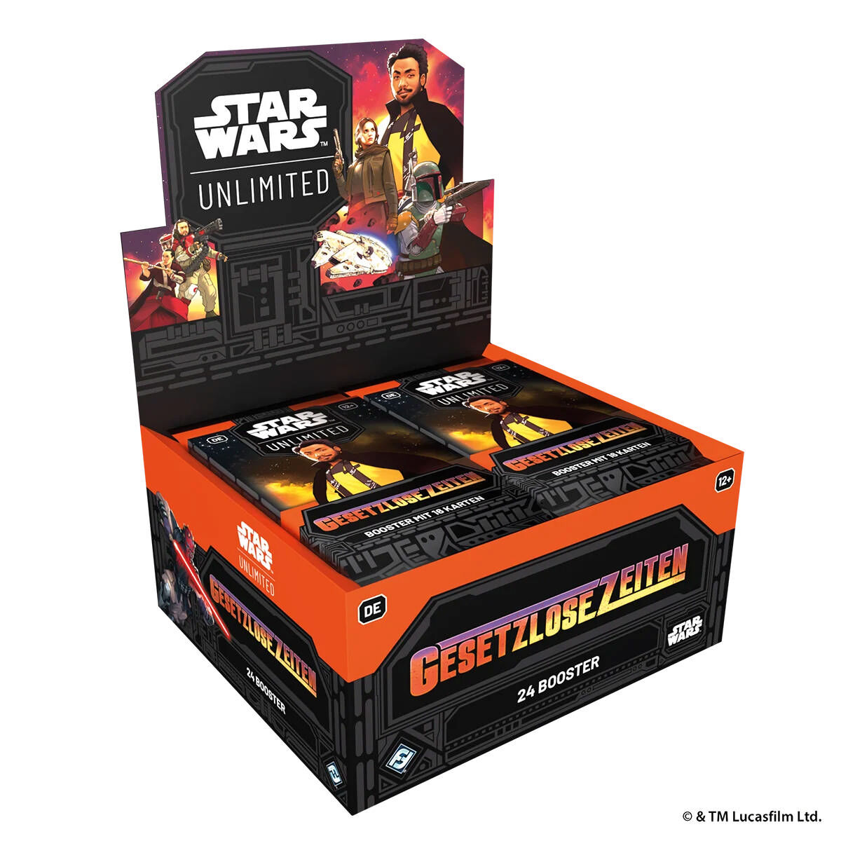 Star Wars: Unlimited - A Lawless Time - Booster Display (24) (DE)
