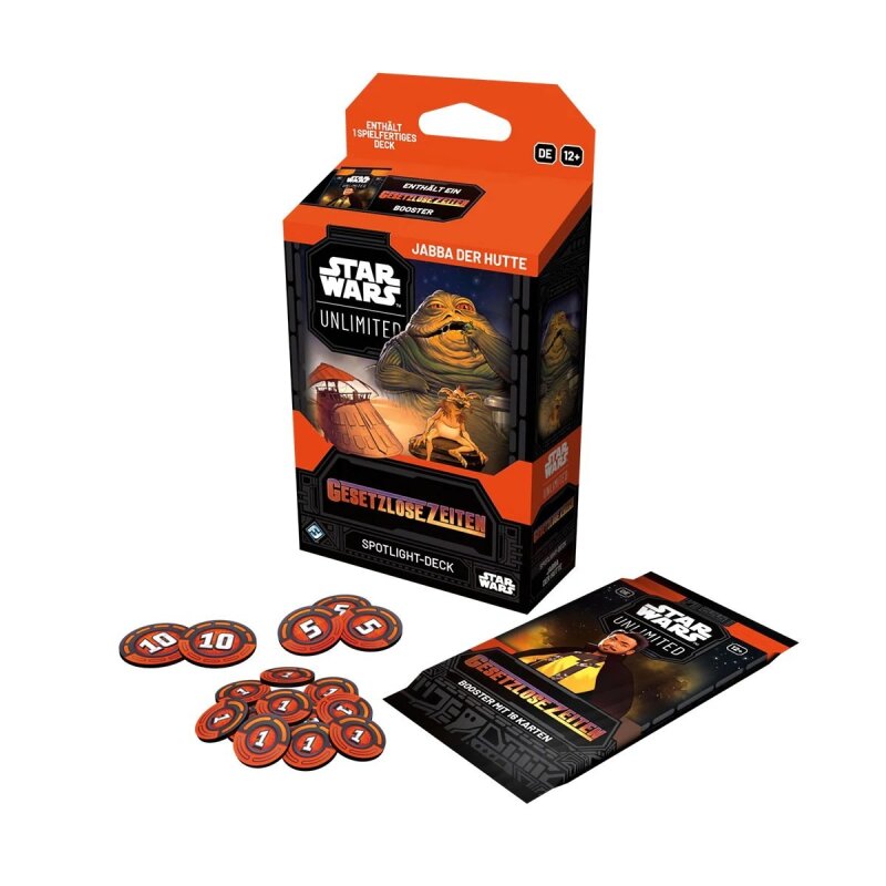 Star Wars: Unlimited - Gesetzlose Zeiten - Spotlight-Deck "Jabba der Hutte" (DE)