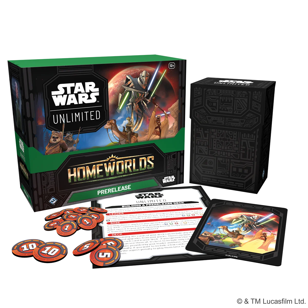 Star Wars: Unlimited – Homeworlds (Prerelease-Box) EN (Vorbestellbar - Auslieferung zum 9.10.2026)