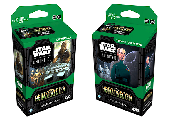 Star Wars: Unlimited – Heimatwelten Spotlight-Deck Combo DE (Vorbestellbar - Auslieferung zum 9.10.2026)
