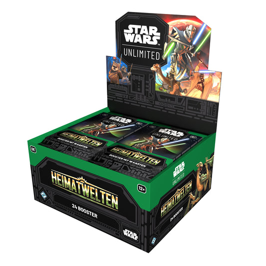 Star Wars: Unlimited – Heimatwelten (Booster-Display) DE (Vorbestellbar - Auslieferung zum 9.10.2026)