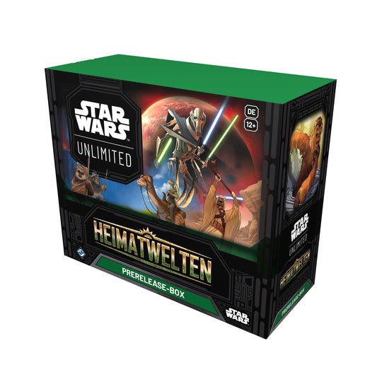 Star Wars: Unlimited – Heimatwelten (Prerelease-Box) DE (Vorbestellbar - Auslieferung zum 9.10.2026)