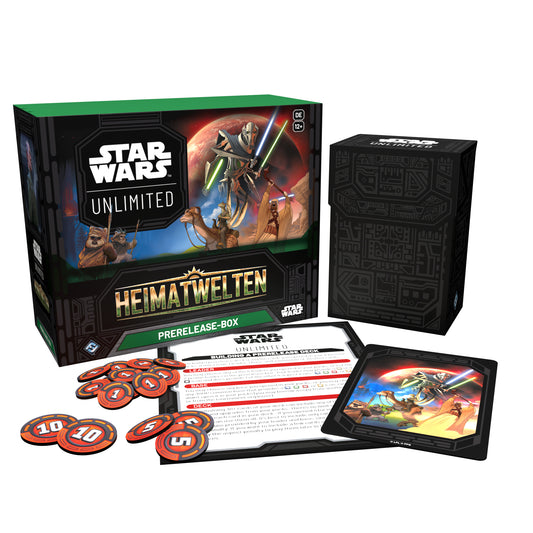 Star Wars: Unlimited – Heimatwelten (Prerelease-Box) DE (Vorbestellbar - Auslieferung zum 9.10.2026)