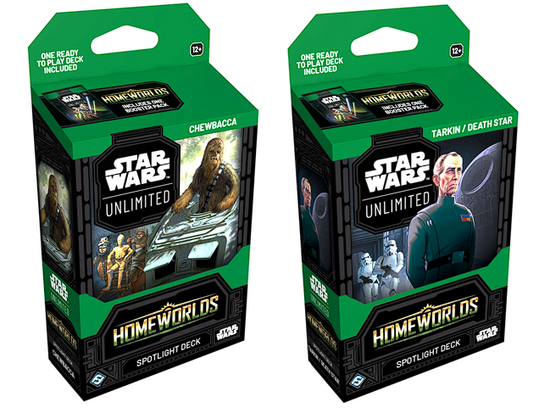 Star Wars: Unlimited – Homeworlds Spotlight-Deck Combo EN (Vorbestellbar - Auslieferung zum 9.10.2026)