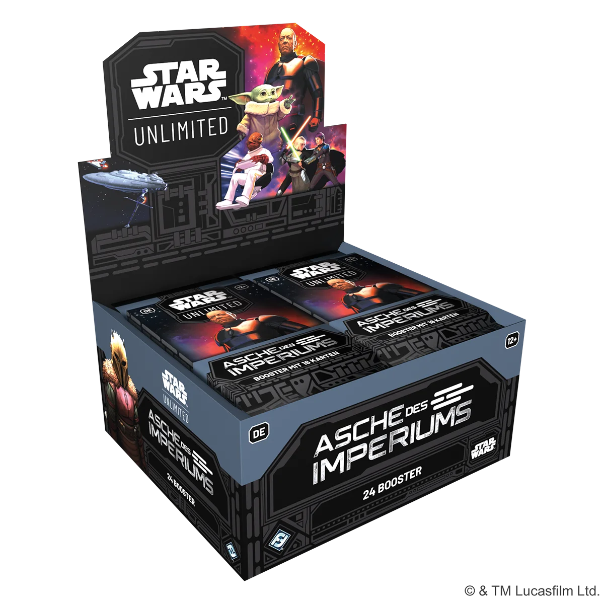 Star Wars: Unlimited – Asche des Imperiums (Booster-Display) DE (Vorbestellbar - Auslieferung ab dem 10.07.2026)