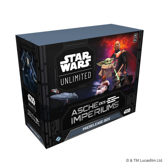 Star Wars: Unlimited – Asche des Imperiums (Prerelease-Box) DE (Vorbestellbar - Auslieferung ab dem 10.07.2026)