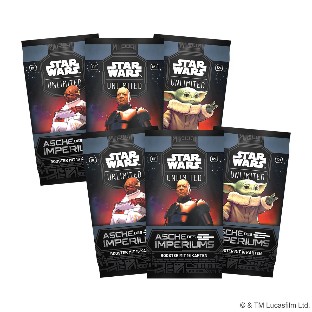 Star Wars: Unlimited – Asche des Imperiums (Prerelease-Box) DE (Vorbestellbar - Auslieferung ab dem 10.07.2026)