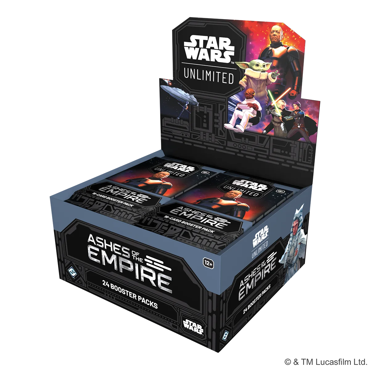 Star Wars: Unlimited – Ashes of the Empire (Booster-Display) EN (Vorbestellbar - Auslieferung ab dem 10.07.2026)