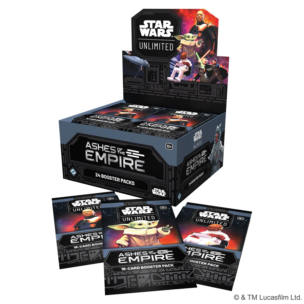 Star Wars: Unlimited – Ashes of the Empire (Booster-Display) EN (Vorbestellbar - Auslieferung ab dem 10.07.2026)