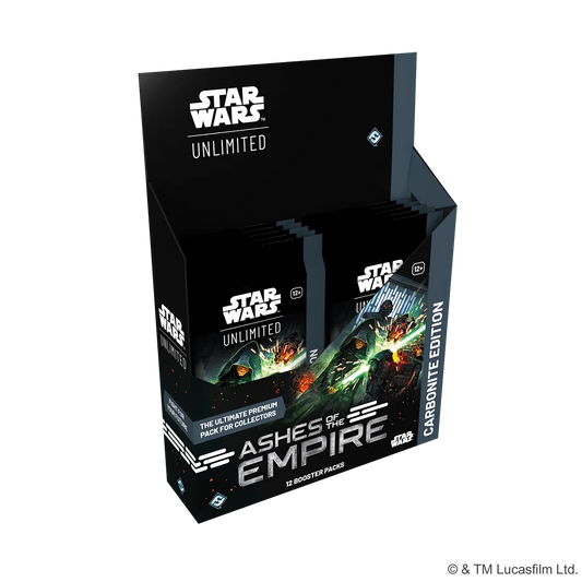 Star Wars: Unlimited – Ashes of the Empire (Carbonite Booster Display) (Vorbestellbar - Auslieferung ab dem 10.07.2026)