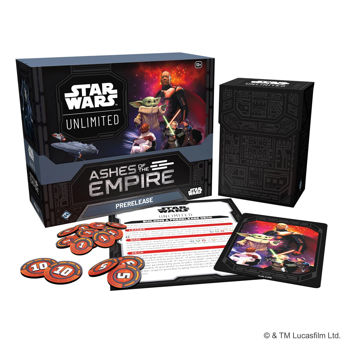 Star Wars: Unlimited – Ashes of the Empire (Prerelease-Box) EN (Vorbestellbar - Auslieferung ab dem 10.07.2026)