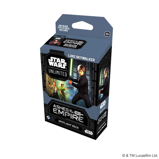 Star Wars: Unlimited – Ashes of the Empire Luke Skywalker EN (Vorbestellbar - Auslieferung ab dem 10.07.2026)