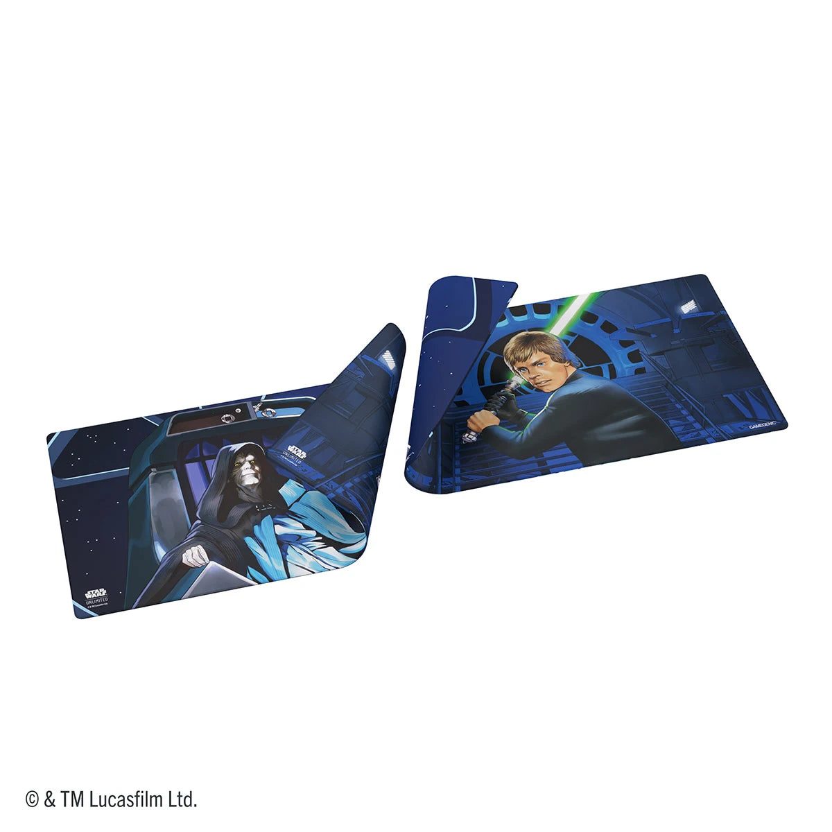 Star Wars: Unlimited Double-Sided Game Mat - Jedi Luke Skywalker & Emperor Palpatine (Vorbestellbar - Auslieferung ab dem 10.07.2026)