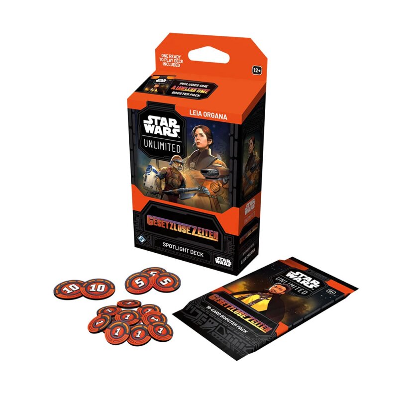 Star Wars: Unlimited - Gesetzlose Zeiten - Spotlight-Deck "Leia Organa" (DE)