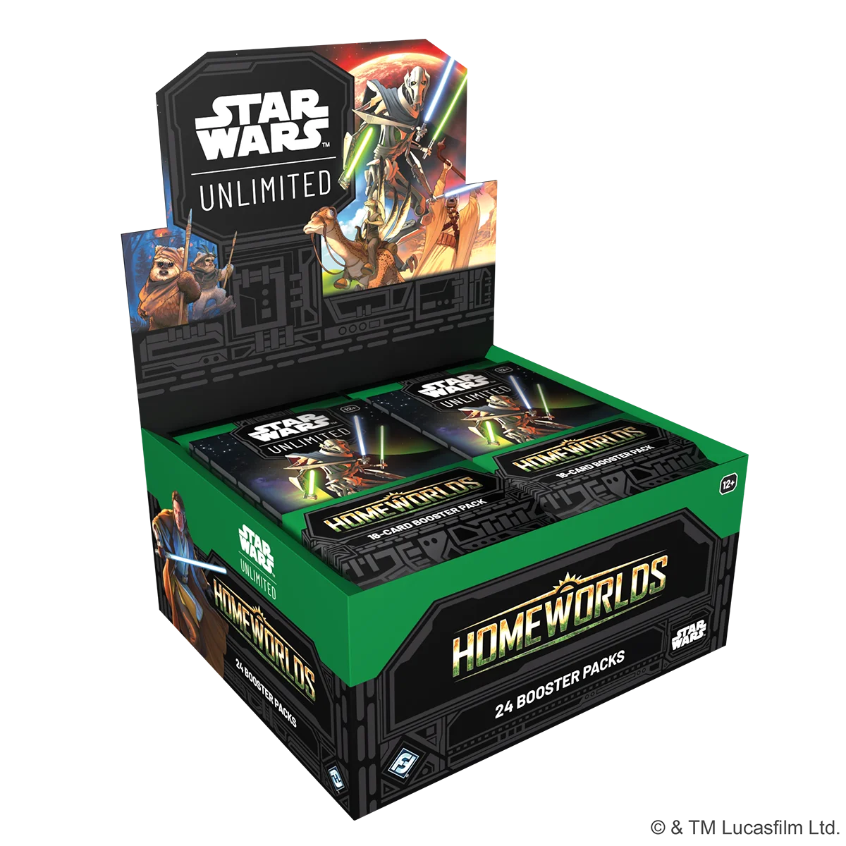 Star Wars: Unlimited – Homeworlds (Booster-Display) EN (Vorbestellbar - Auslieferung zum 9.10.2026)