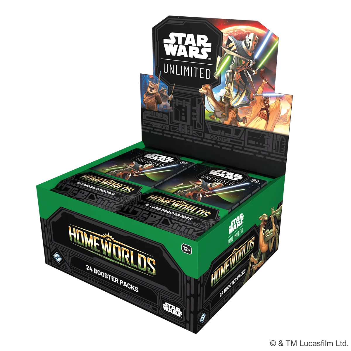 Star Wars: Unlimited – Homeworlds (Booster-Display) EN (Vorbestellbar - Auslieferung zum 9.10.2026)
