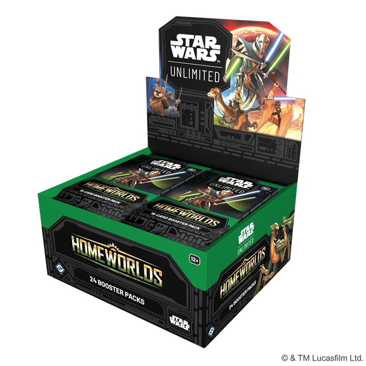 Star Wars: Unlimited – Homeworlds (Booster-Display) EN (Vorbestellbar - Auslieferung zum 9.10.2026)
