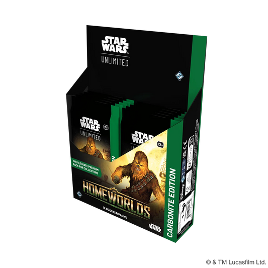 Star Wars: Unlimited – Homeworlds (Carbonite Booster Display) - Vorbestellbar (Auslieferung zum 9.10.2026)