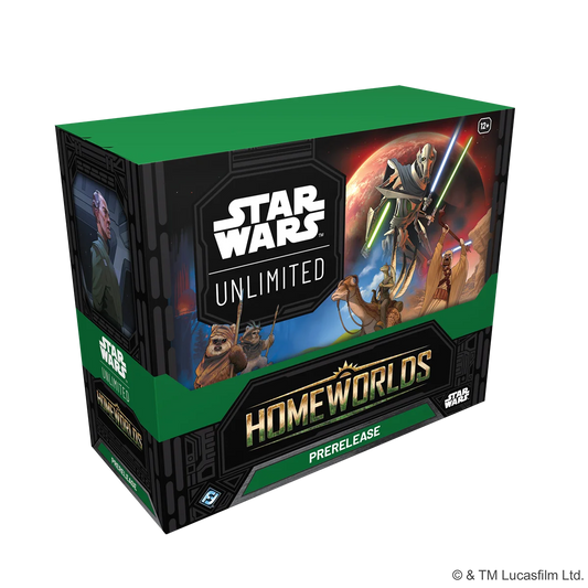 Star Wars: Unlimited – Homeworlds (Prerelease-Box) EN (Vorbestellbar - Auslieferung zum 9.10.2026)