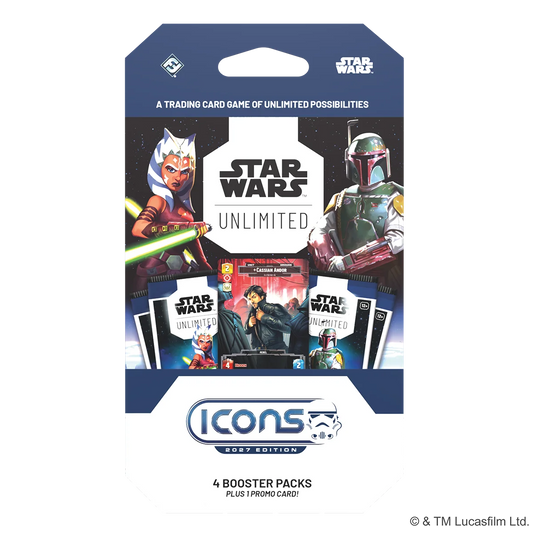 Star Wars: Unlimited – Icons 2027 Edition (Booster 4-Pack) - Vorbestellbar (Auslieferung zum 20.11.2026)