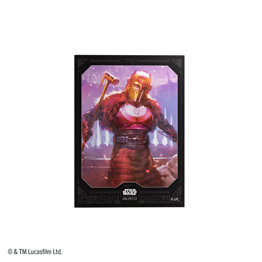 Star Wars: Unlimited Premium Art Sleeves - The Armorer (Vorbestellbar - Auslieferung ab dem 10.07.2026)