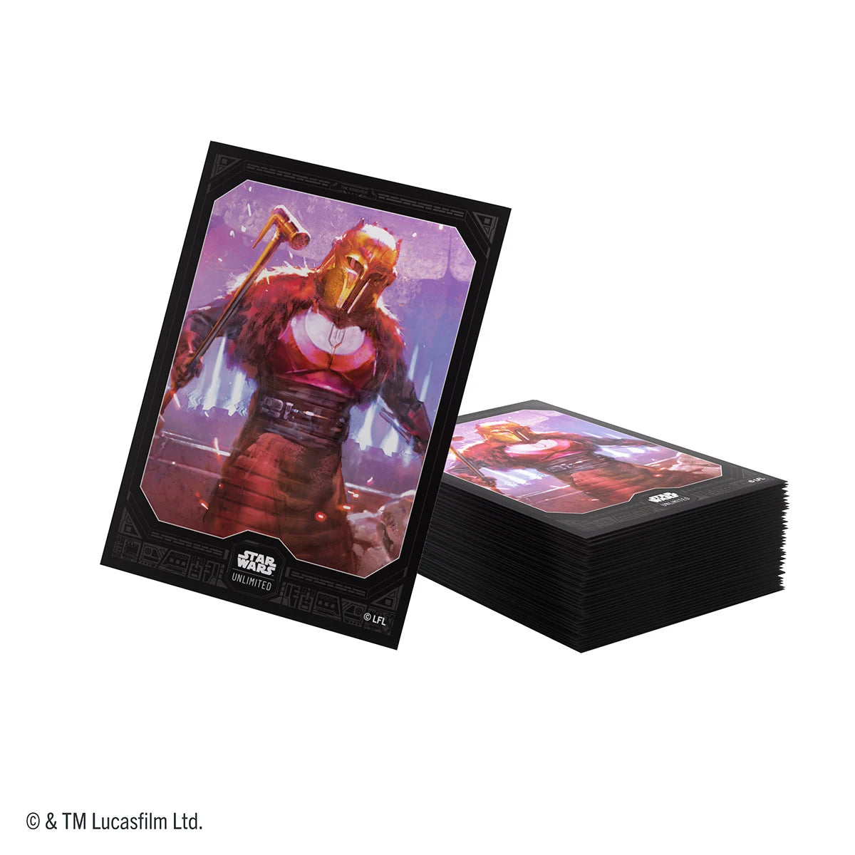 Star Wars: Unlimited Premium Art Sleeves - The Armorer (Vorbestellbar - Auslieferung ab dem 10.07.2026)