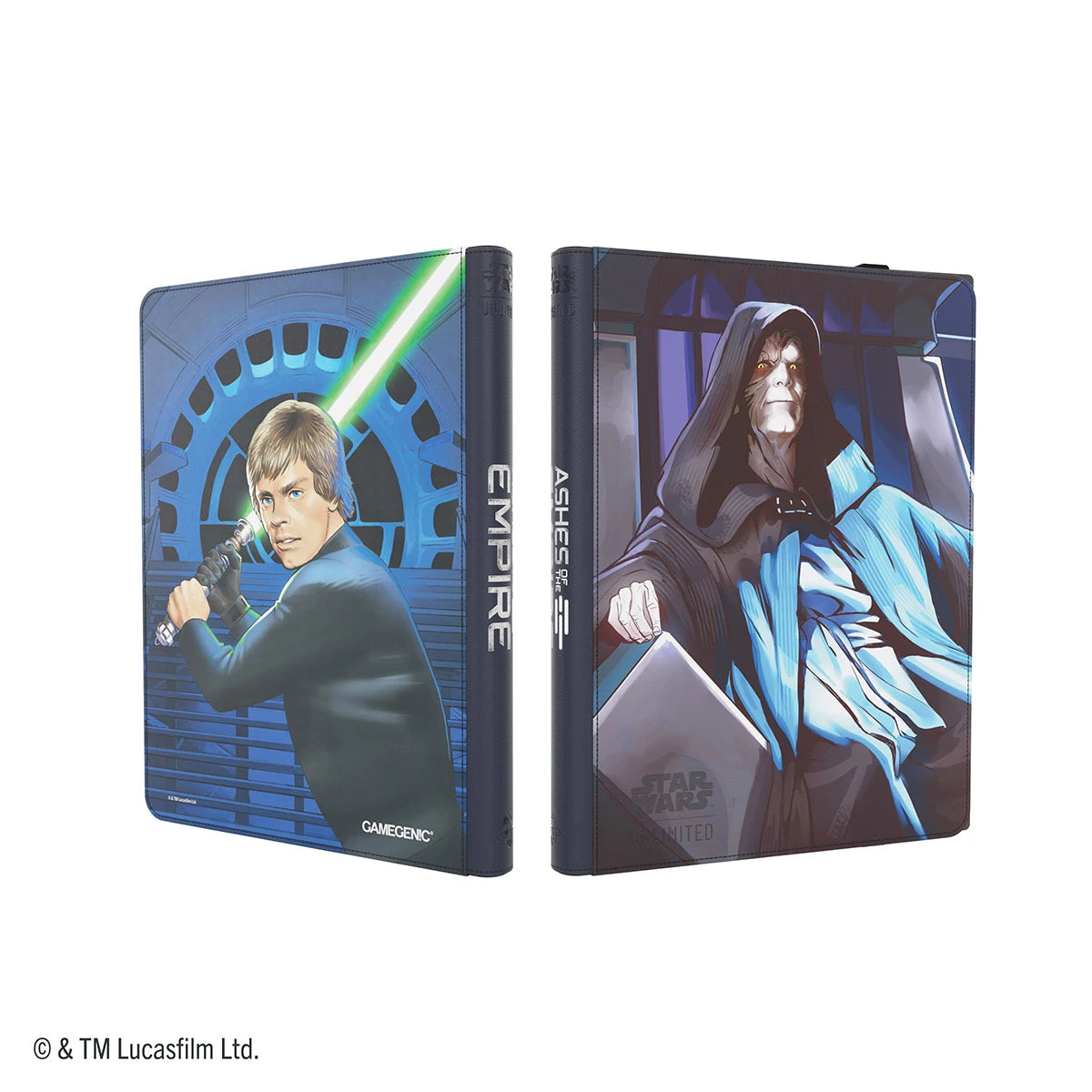 Star Wars: Unlimited Zip-Up Album 18-Pocket - Jedi Luke Skywalker & Emperor Palpatine (Vorbestellbar - Auslieferung ab dem 10.07.2026)