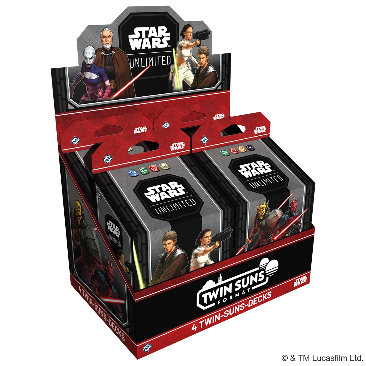 Star Wars: Unlimited – 2026 Twin Suns (4 Twin-Suns-Decks) (EN)