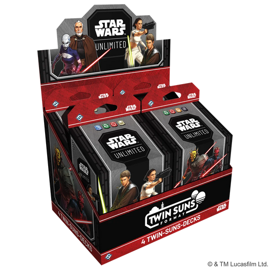 Star Wars: Unlimited – 2026 Twin Suns (4 Twin-Suns-Decks) (EN)